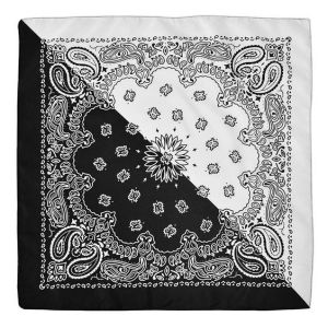 one H-slayer bandana scraf Bandana Scarf Headband Slayer Buff Ikat Kepala Penutup Wajah Syal Leher Aksesoris Rambut Bando motif twotone