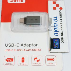 Đầu OTG Type C /  USB C ra USB A 3.1 ( Đoạn ngắn / Cáp dài 20Cm)