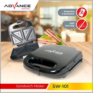 Advance SW-101 Sandwich Maker Alat Sandwich Mesin Pemanggang Roti Toaster