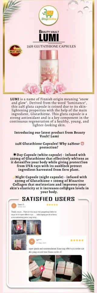 singapore hsa advisory glutathione injection skin whitening risk NMN Rise & Shine – LUMI Beauty main image 1
