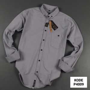 kemeja casual lengan panjang/kemeja kerja/ kemeja cotton polos