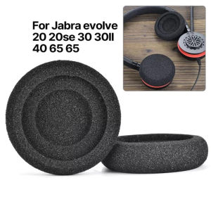 Soft Ear Pads Foam Earpads Ear Cushion for evolve 20 20se Earphone Noise Cancelling Ear Pads Cushion Comfort Wear
