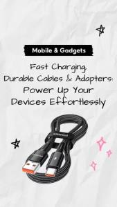 (HD1)GlowTech 3-in-1 LED Charging Cable USB Type-C Micro & 8-Pin Fast Charging