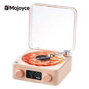 Retro Turntable Speaker with White Noise Wireless Speaker Gifts for Girls Women Valentines Day