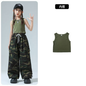 Trang phục biểu diễn nhảy jazz  cho trẻ em mùa thu thời trang cá nhân cho trẻ em trang phục hip hop cho bé gái jazz Bộ Thời Thượng 3.10