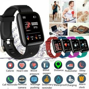 \ud83c\udf81 Original Product+FREE Shipping \ud83c\udf81 Smart Watch Heart Rate Blood Pressure Fitness Tracker Men Women Smart Wristband Waterproof Sport Smartwatch For Android IOS