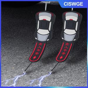 CISWGE Có thể điều chỉnh xe chống tĩnh Dải Trái Đất vành đai mặt đất dây đeo xe an toàn công cụ lái xe ống xả chuyên dụng