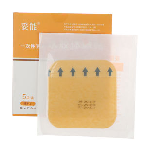 1 Pcs Hydrocolloid Adhesive Dressing Wound Dressing Thin Healing Pad Patches