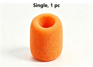Yellow foam microphone cover universal accessory for all types of microphones high quality 1