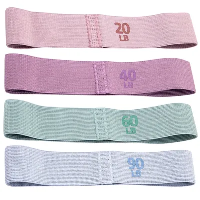 【COD&Fast Delivery】Stretching Resistance Bands Anti-Slip Durable Elastic Workout Bands Professional Leg Hip Circle Expander Gym Training Loops Yoga Pilates