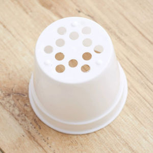 1-10 PCS Mini Seedling Pot Set Round Plastic Flowerpot Nursery with Drainage Holes Useful Garden Accessories Seedling Supplies