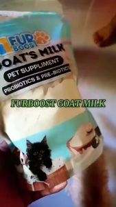 200g Furboost Goats Milk Powder Healthy Growth Pet Dog Cat Puppy Kitten Milk Supplement