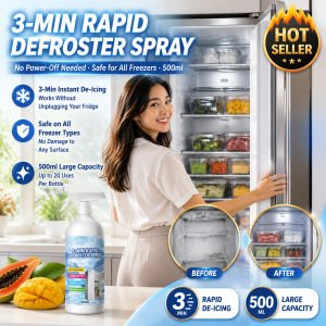Ice Defrost Spray/Quick Defrost In 3 Minutes/Fast Ice Removal Spray/No Power Required/Effective For Refrigerator & Freezer Use
