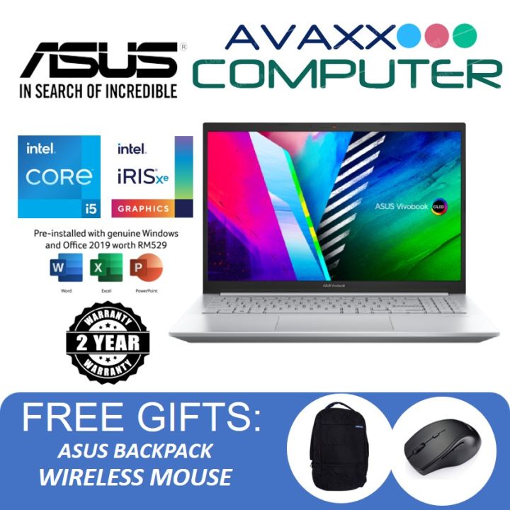 Asus Vivobook Pro 15 K3500P-AL1107TS 15.6'' FHD OLED Laptop Silver ( I5 ...
