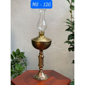 Đèn dầu để thờ bằng đồng vàng nguyên chất 100% bền đẹp