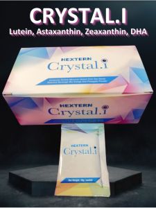 Hextern Crystal.i eye health Lutein Astaxanthin Zeaxanthin DHA Crystal eyecare mata supplement