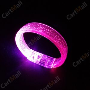LED Glowing Bracelet Flashing Wristband Bar Concert Cheer Props Rave Party Atmosphere