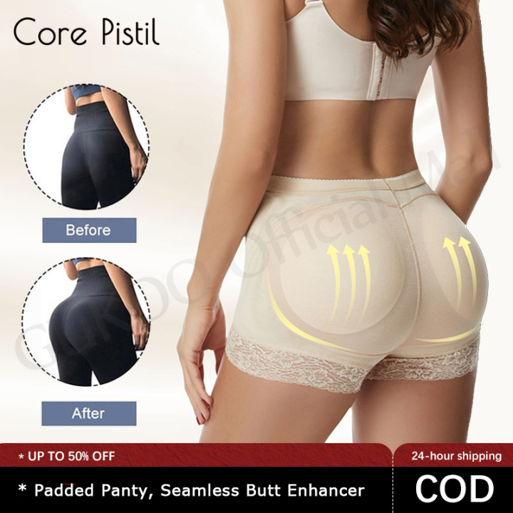 Women's Padded Panties Seamless Butt Underwear Lifter Hip Enhancer