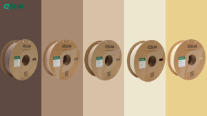 Nhựa in 3d eSun PLA-Wood màu Gỗ tự nhiên 1kg/Cuộn