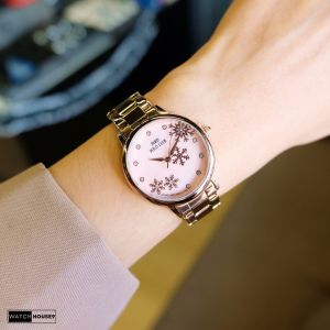 Paris Polo Club นาฬิกาข้อมือ รุ่น PPC-220602L-RG-PK ลำลอง กันน้ำ