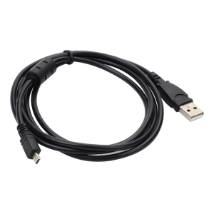 Rapid USB To Mini 8Pin Device Cord PVC Metal Texture Camera Connection Line for Powering Data Transfer and Simple Use
