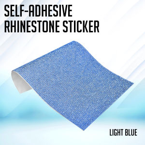 12x20cm Self Adhesive Rhinestone Sticker Tape DIY Decoration Diamond Sticker For Arts Crafts DIY Car +R