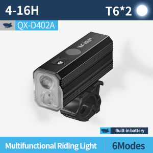Mỉm cười sahrk Đèn LED xe đạp siêu xe đạp phát sáng ánh sáng 6 chế độ với ánh sáng đỏ đèn sau Loại-C sạc được đi xe đạp ánh sáng không thấm nước ngoài trời đêm đi xe đạp ánh sáng qxd402