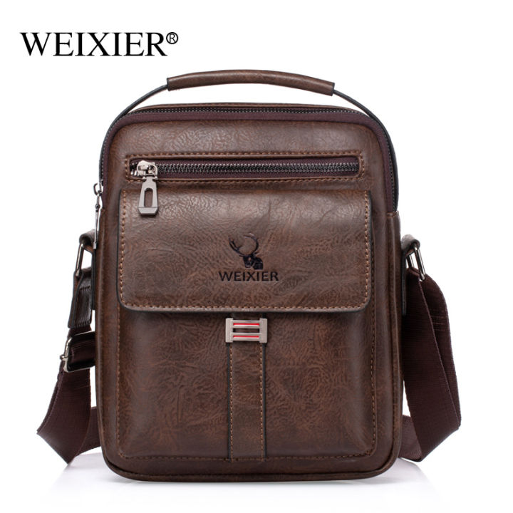 Branded leather bags sales for men