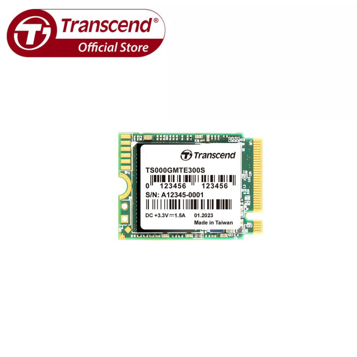 Transcend MTE300S 256GB NVMe PCIe Gen3 x4 M.2 2230 Interne Solid State