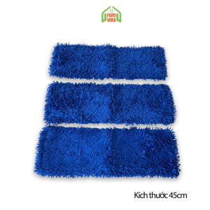 Cây lau nhà công nghiệp san hô 45cm sợi microfiber  chổi lau nhà tự vắt 360 siêu sạch siêu thấm hút hiệu quả