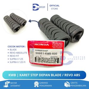 KWB KARET FOOT STEP DEPAN BLADE / REVO ABSOLUTE / REVO FIT / SUPRA X 125 FI / BAS STEP / BAR STEP