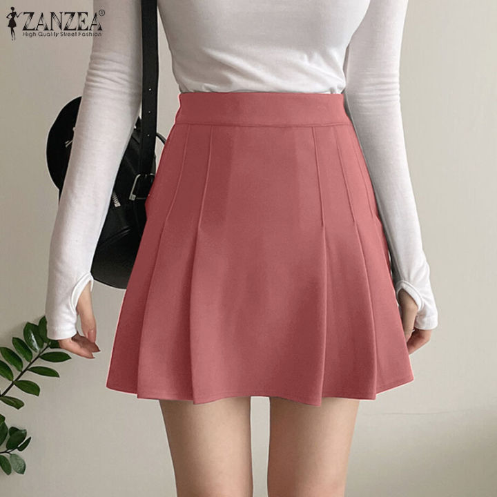 Pleated Skirt Plus Size Mini Skirts 2020 Plus Size Plaid Pleated Skirt