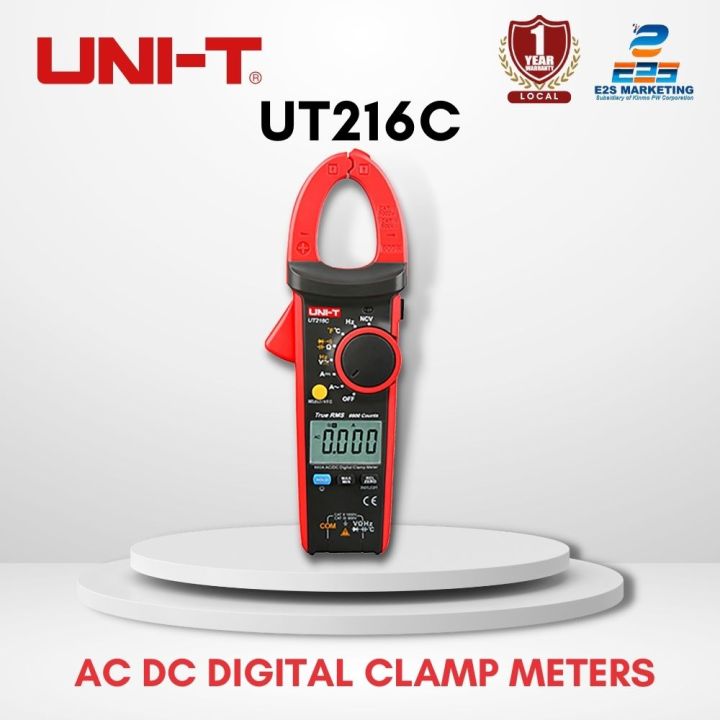 Uni T True Rms Digital Clamp Tester Ut C Lazada Ph