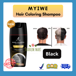 Myiwe Hair Coloring Shampoo Penghilang Uban / Penghitam Rambut - 100 ml