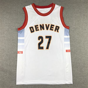 Đồng Phục Bóng Rổ NBA Nuggets 15 # Jokic 27 # Murray Áo Tập Thêu Mùa Hè Còn Hàng