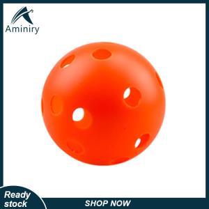 Aminiry[Love sports] 72mm 26 lỗ floorball dính bóng PE nhựa cho lĩnh vực Hockey đào tạo đường phố thể thao ngoài trời thực hành Ice Hockey Puck thiết bị