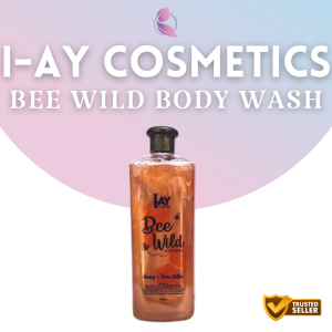 I-Ay Cosmetics Bee Wild Body Wash | Shea Butter Honey Niacinamide