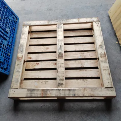 Chengdu rosin fir solid wood pallet logistics pallet platform warehouse mat sparerib bed forklift couch rice wooden frame card board