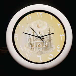 Jam Dinding Quotes Motivasi Islami Dekorasi Hiasan Dinding Islami l Jam Dinding Kaca - Hiasan Dinding Kamar | Jam Dinding Aksesoris Rumah Minimalis l ukuran 30cm