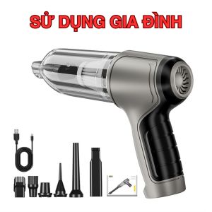 Máy Hút Bụi Ô Tô Cầm Tay BY721 - Chân Tẩu 12V Công Suất Cực Mạnh 120W Làm Sạch Nhanh Hiệu Quả Cao