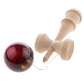 Pezhong Japan Traditional Wooden Marble Kendama Kids Skill Ball Game Toy Wine Red. 