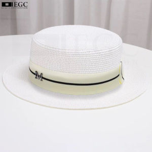 TERBARU !! Topi Pantai Wanita Model Jerami Musim Panas Gaya Fashion Korea M-3311