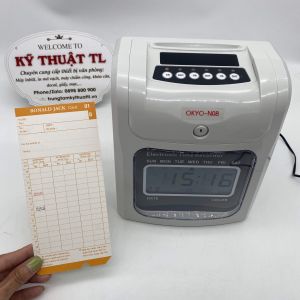 Máy chấm công Thẻ Giấy Okyo A08/N08 ( tùy chọn)