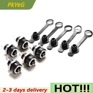 PkYeG 4MIZdsak 1pc Waterproof 5.5 x2.1mm DC Socket Power Jack Plug Female Mount Connector