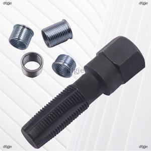 [COD] dfgje Spark Plug Thread Repair Kit 14mm Car Cylinder Thread Repair Tool Spark Plug Rethreader Kit M14 x 1.25
