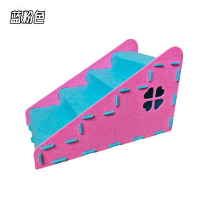 Felt Pet Stairs Cat Bed Scratcher Climbing Ramp Non Slip Soft Durable Senior Cat Small Dog