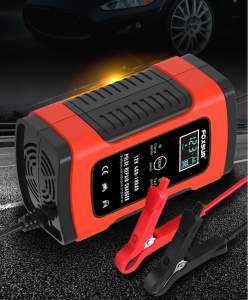 Sạc ắc quy 12V 100AH Foxsur CHÍNH HÃNG sạc ắc quy ô tô sạc ắc quy xe máy có chức năng khử sunfat thông minh tự ngắt khi đầy chống ngược cực