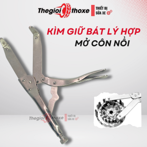 Kìm giữ bát ly hợp xe máy dụng cụ mở tán nồi xe máy | Thế Giới Thợ Xe