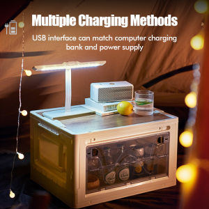 Folding Storage Box Home with Wooden Lid Capped Car Trunk Storage Shelf Outdoor Camping Organization Box Storage