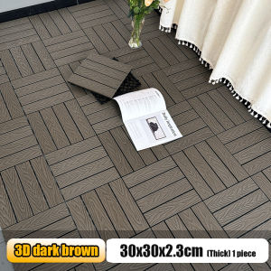 🇸🇬 [In Stock] Better outdoor tiles floor tiles DIY wood and stone artificial floor tiles 3D multi-layer protective